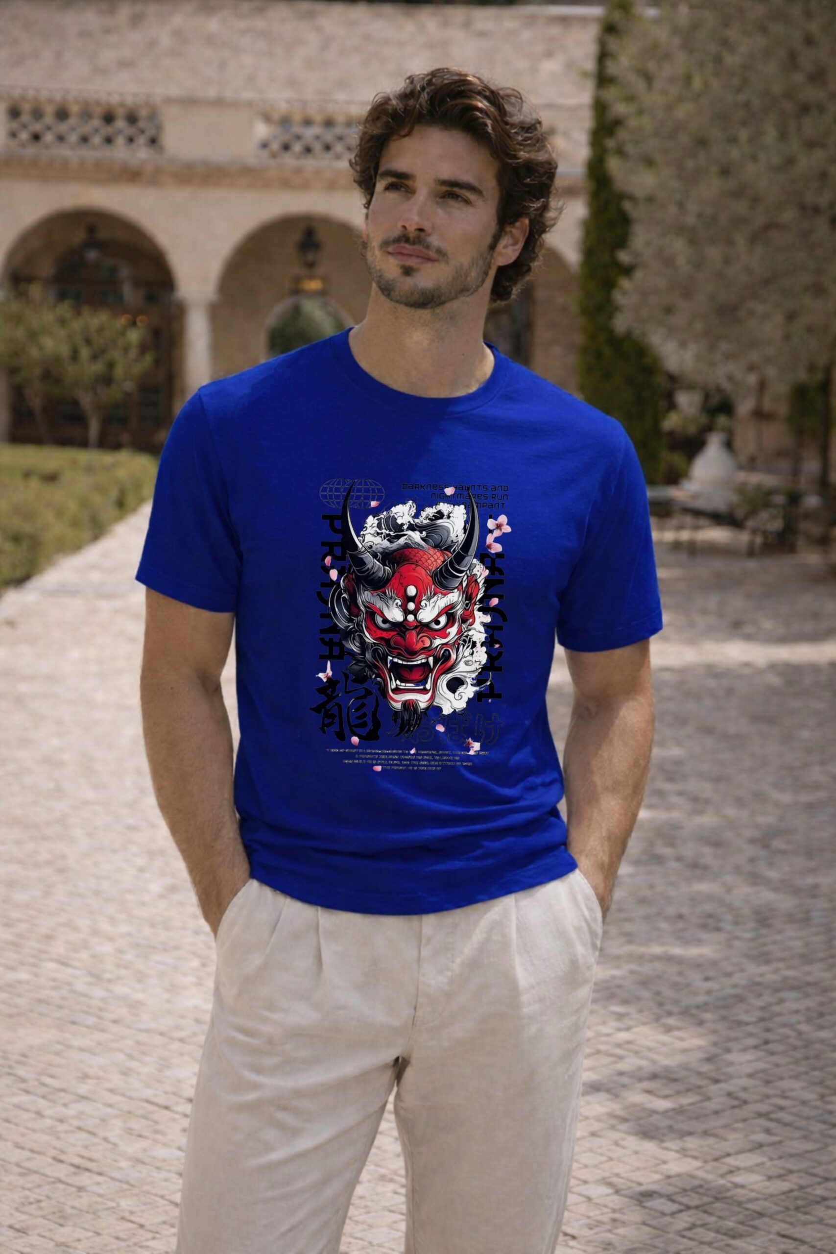 dragon royal blue front